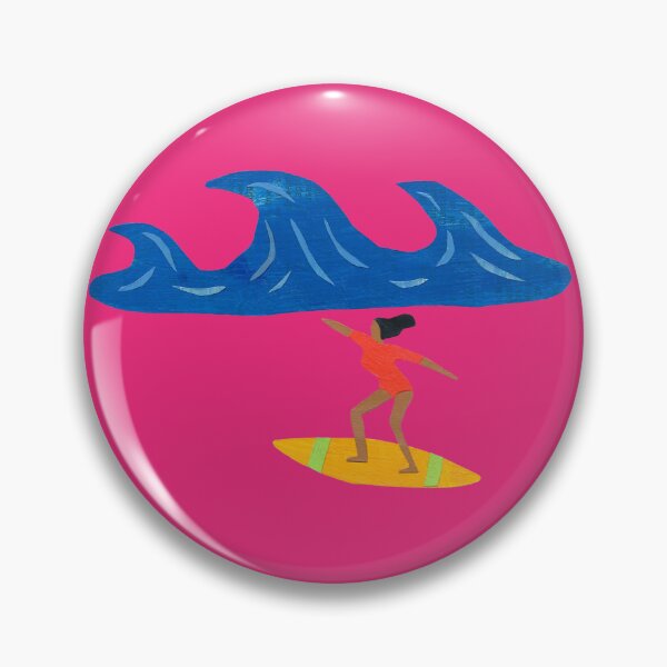 Item preview, Surfer Girl! designed and sold by blue-planet-art.