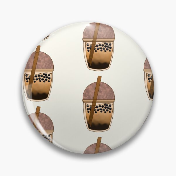 Item preview, Kawaii Chocolate bobba tea sticker designed and sold by DozyJov.