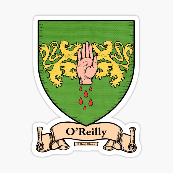 O'Reilly (Ireland) Coat of Arms (Family Crest) Image Download