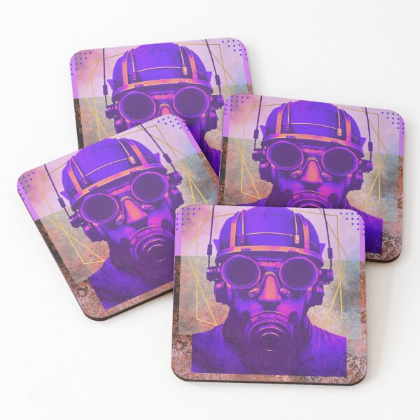 Item preview, Steampunk Safety Gear - Industrial Worker pop Poster designed and sold by lilolighthouse.