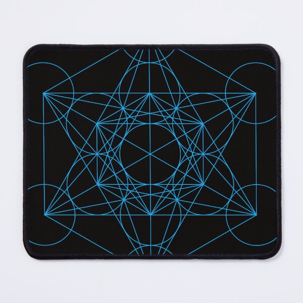 Item preview, Metatron's Cube Black & Blue designed and sold by 2sweetsDesign.