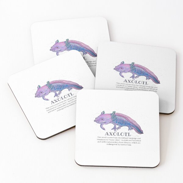 Item preview, The axolotl (species information) - Animals backgrounds designed and sold by DaniOpossum95.