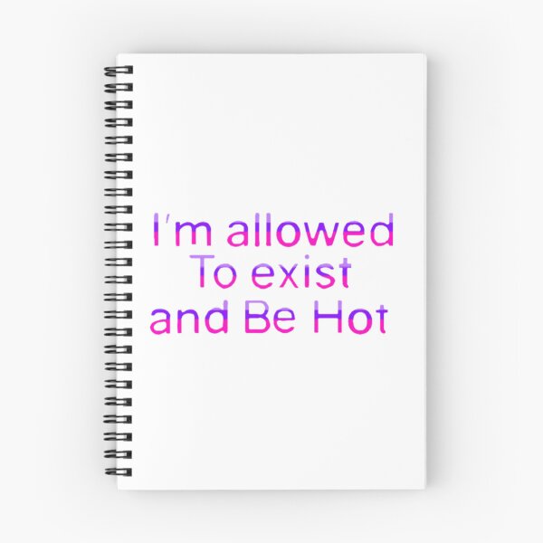 Item preview, I’m allowed to exist and be hot designed and sold by Artistkhg.