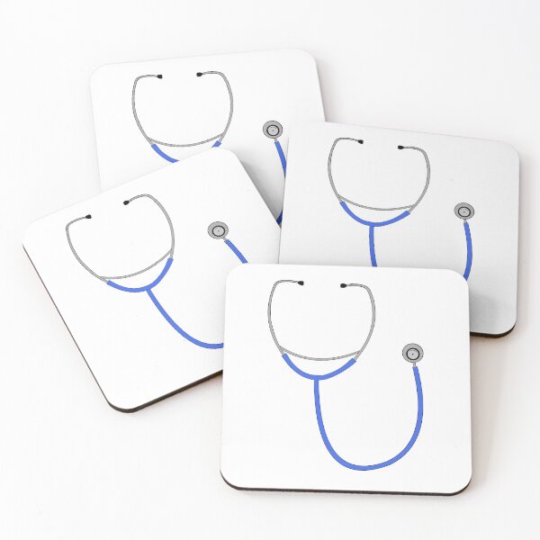 Item preview, Blue Stethoscope designed and sold by peachesandfizz.