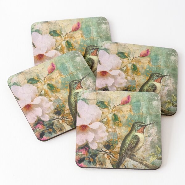 Item preview, Bird On Branch Floral designed and sold by HappyLifeCreate.
