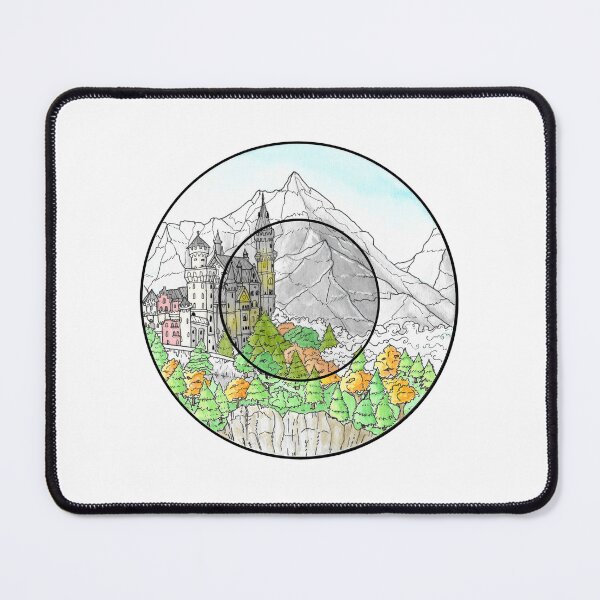 Item preview, Jour & Nuit #5 - Hidden Castle designed and sold by VonRavenDesign.