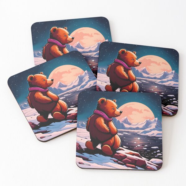 Item preview, Teddy in Antarctica designed and sold by Colin Bentham.
