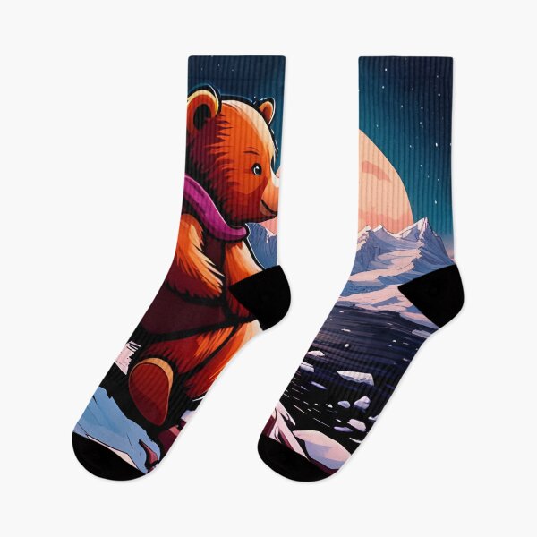 Item preview, Teddy in Antarctica designed and sold by Colin Bentham.