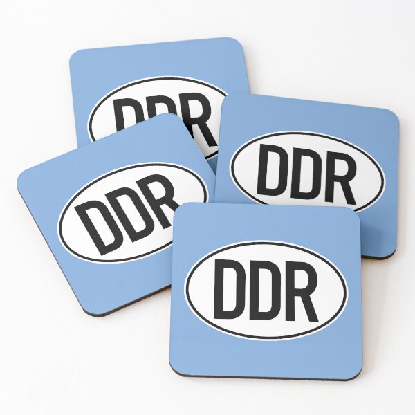 Item preview, DDR license plate (two-tone) designed and sold by VEB Ostladen.