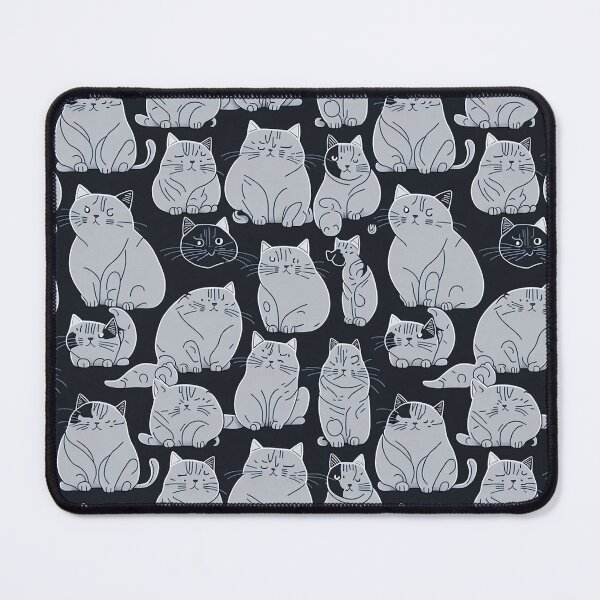 Item preview, Chonky Cat Seamless Patterns: Small-Sized Whimsical Designs designed and sold by cocomikozza.