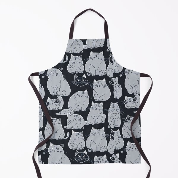 Item preview, Chonky Cat Seamless Patterns: Small-Sized Whimsical Designs designed and sold by cocomikozza.