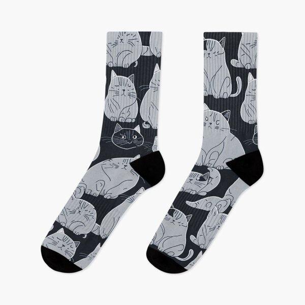 Item preview, Chonky Cat Seamless Patterns: Small-Sized Whimsical Designs designed and sold by cocomikozza.