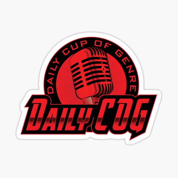 The Daily Cup Of Genre Logo Sticker
