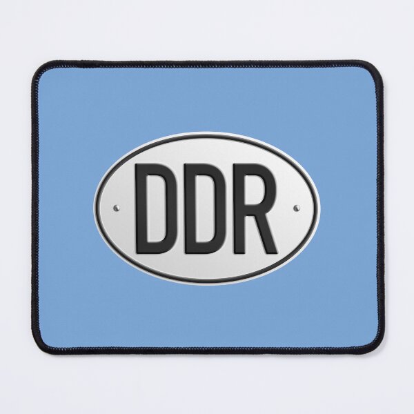 Item preview, DDR license plate (realistic) designed and sold by VEB Ostladen.