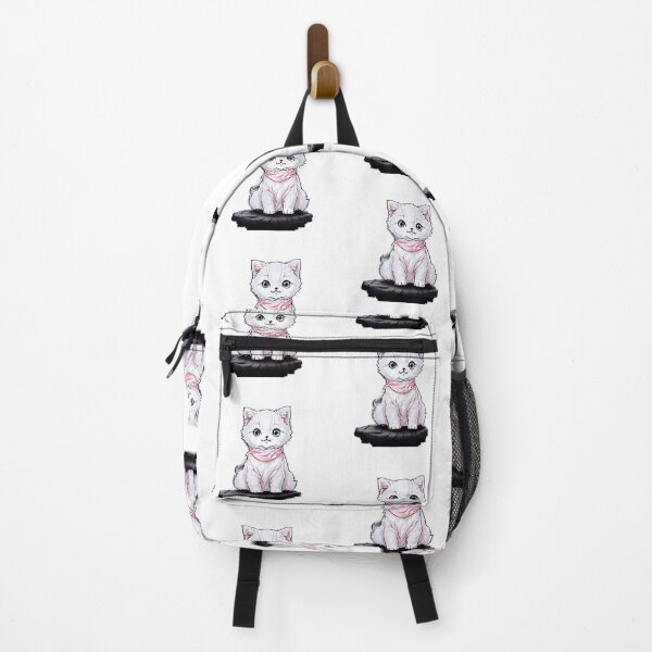 Item preview, White cat designed and sold by BaliamShop.
