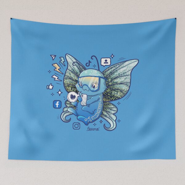 Item preview, Social Bit-terfly - Social Media Enthusiast designed and sold by SPIRIMAL.