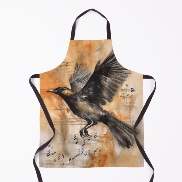 Item preview, Charcoal and Coffee drawing of Bird’s song 11 designed and sold by Art by Lilia.