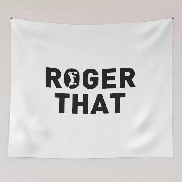 Item preview, Black RogerThat Logo designed and sold by LindaChristine2.