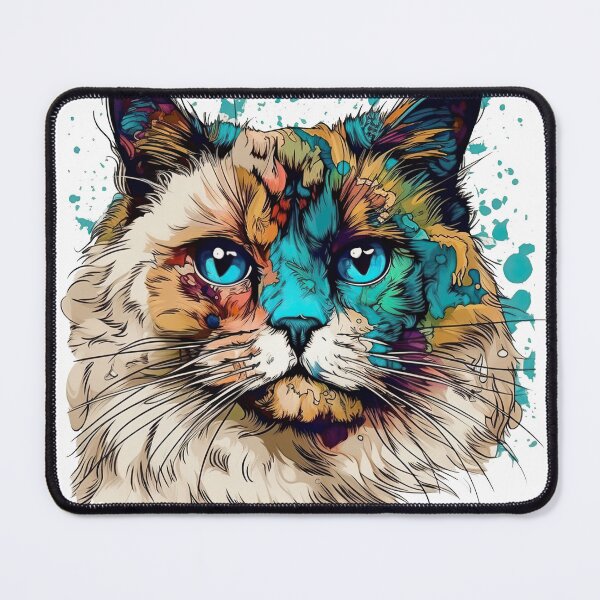 Item preview, - Surreal Birman Cat Art for Feline designed and sold by DooodleGod.