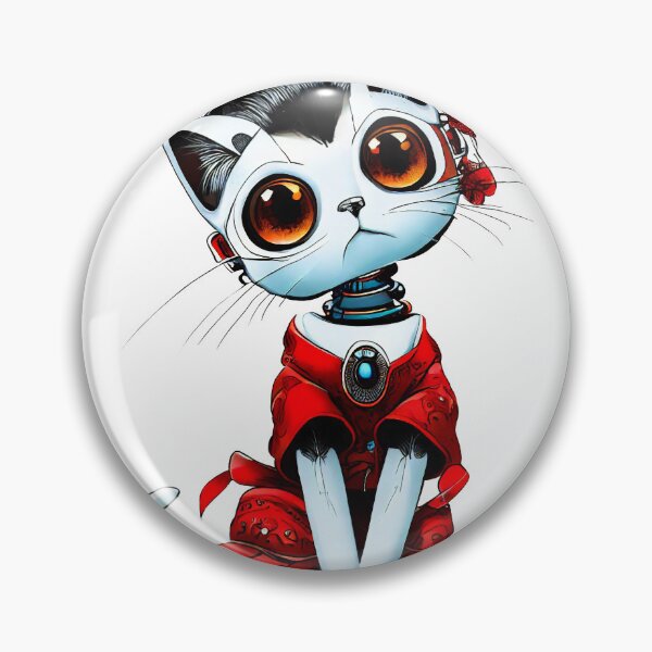 Item preview, Robo-Cat Geisha! designed and sold by kukamatsu.