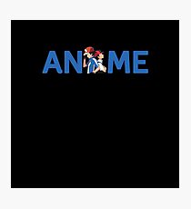 "Anime" Pokemon - Ash Ketchum Photographic Print
