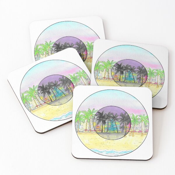Item preview, Day & Night #7  - Miami Beach designed and sold by VonRavenDesign.