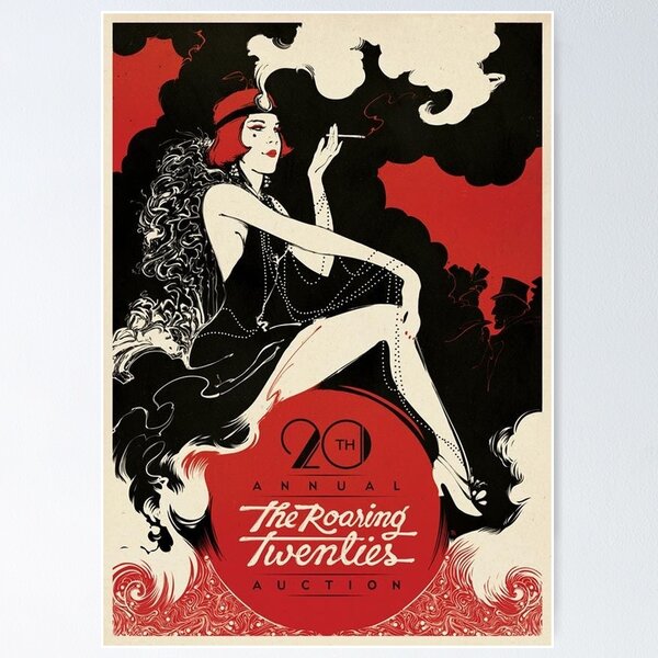 Item preview, Vintage poster 20s designed and sold by katovmmm.