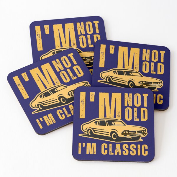 Item preview, I'm Not Old I'm Classic Funny Car Graphic Summer 2023 Grandpa designed and sold by LittleZea.