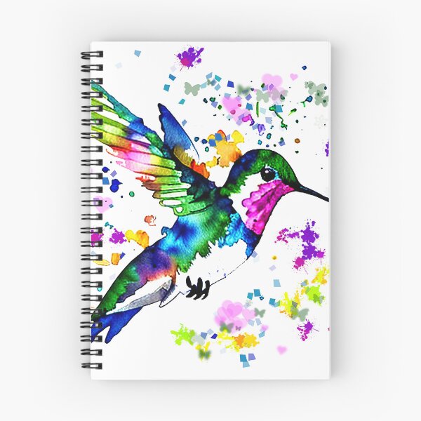 Item preview, Hummingbird splatter designed and sold by ibelieveimages.