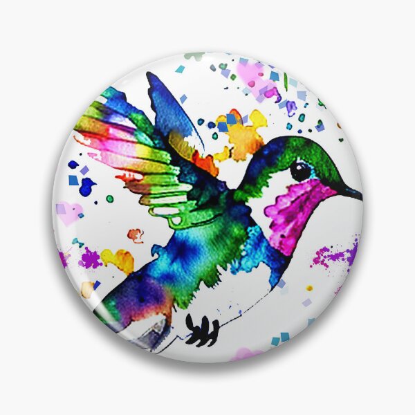 Item preview, Hummingbird splatter designed and sold by ibelieveimages.