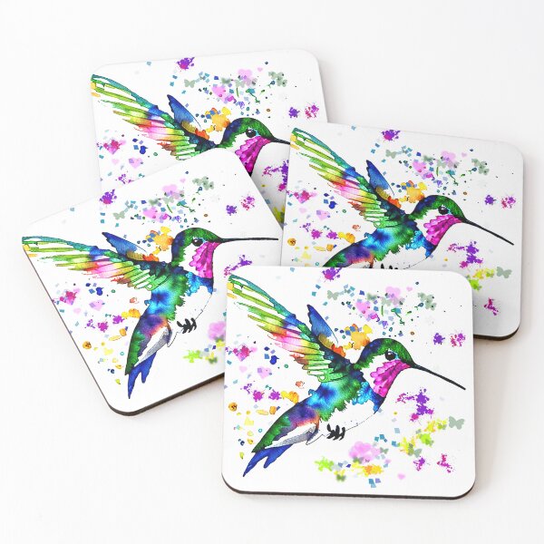 Item preview, Hummingbird splatter designed and sold by ibelieveimages.