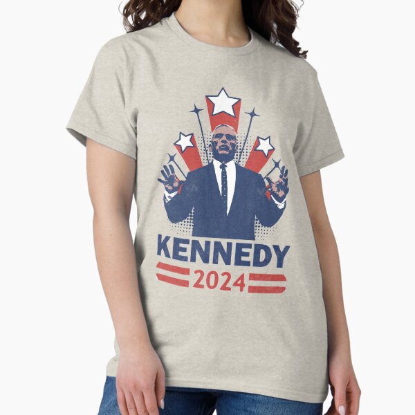 Item preview, Kennedy 2024 RFK Jr. for President Retro Stars designed and sold by The Masked Designer.