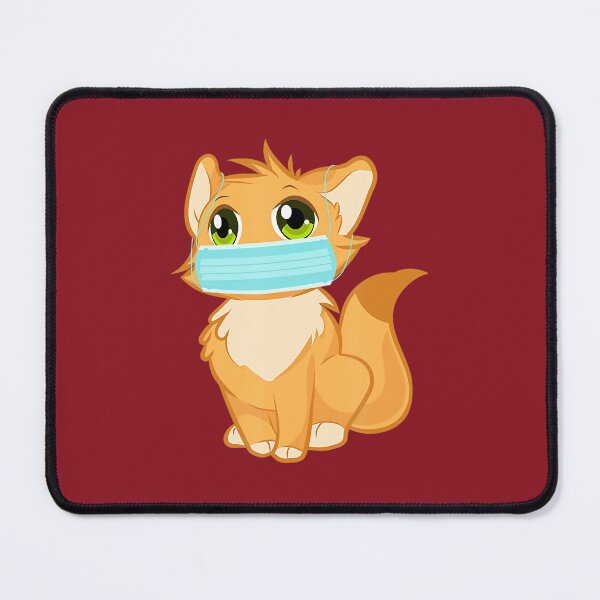 Item preview, Cute Kitty Cat with Face Mask funny for animal lovers designed and sold by insbrtyn14.