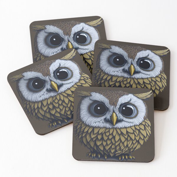Item preview, Cute angry owl logo designed and sold by Dr-Kane.