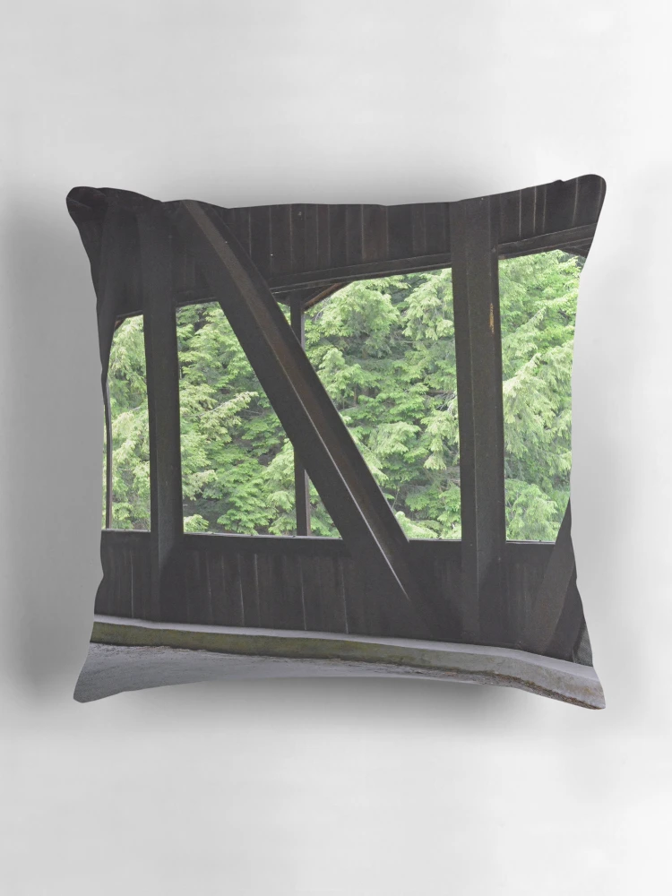 Thumbnail 3 of 4, Pillow, Inner Bridge designed and sold by RabbitHole13.
