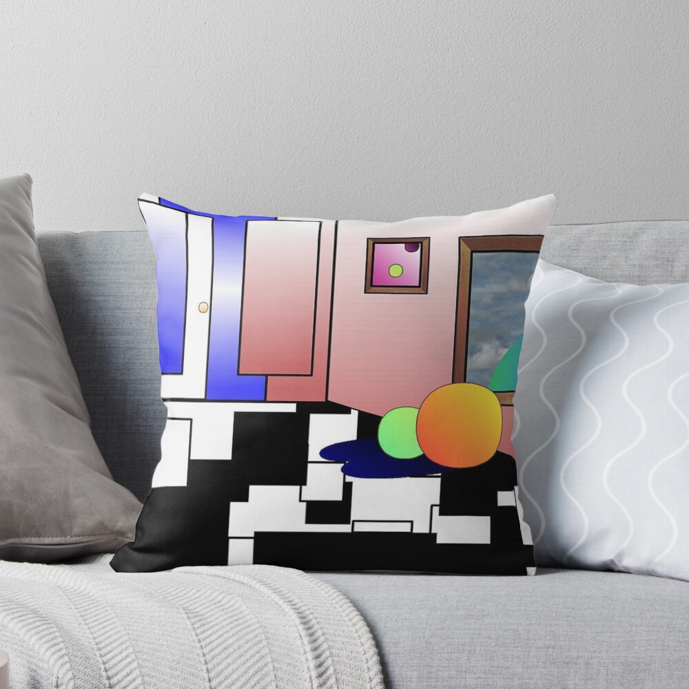 Item preview, Throw Pillow designed and sold by PlaidRat.