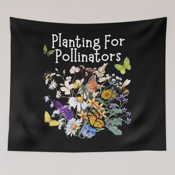 Item preview, Planting For Pollinators Colorful Design designed and sold by EarthArtDesigns.