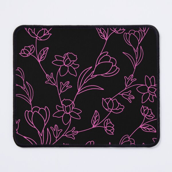 Item preview, flower lines pattern pink designed and sold by Cactus202.