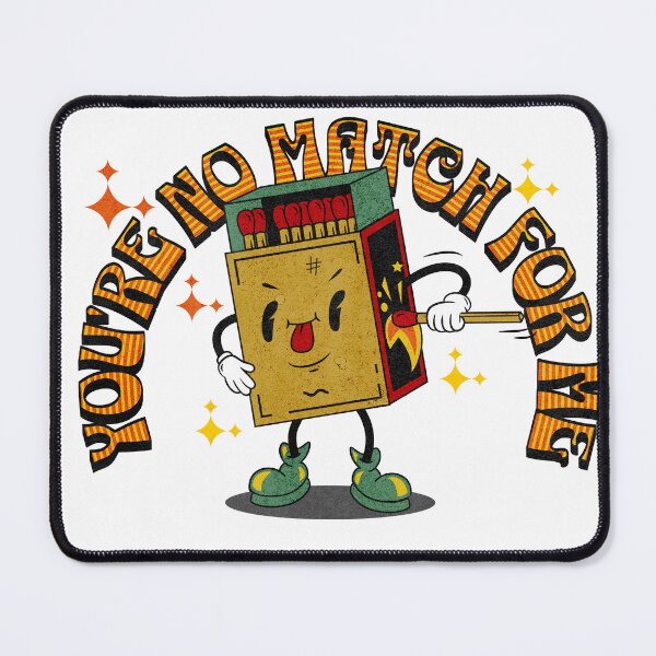 Item preview, Vintage Match Adorable Mascot Design designed and sold by WilDigitalFinds.