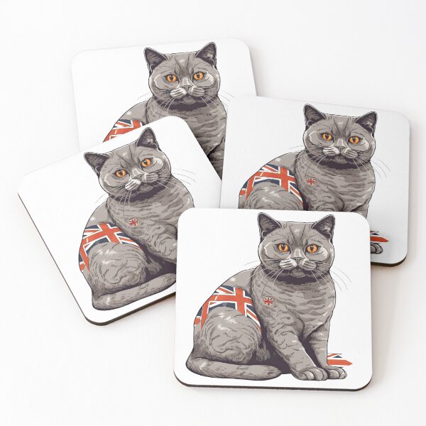 Item preview, British Activity Design for Feline Fun ?? Paw-some Lapcat Meet-Up! (64 characters) designed and sold by DooodleGod.