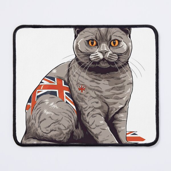 Item preview, British Activity Design for Feline Fun ?? Paw-some Lapcat Meet-Up! (64 characters) designed and sold by DooodleGod.
