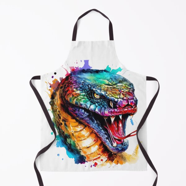 Item preview, "The Dazzling Splendor of the Serpent: A Hyperrealistic Ink Painting" designed and sold by CHRIST5000.