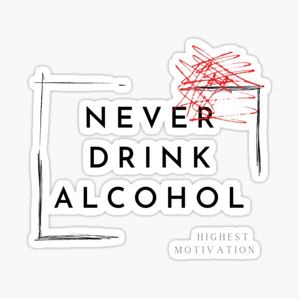 STOP DRINKING - Total - Sticker