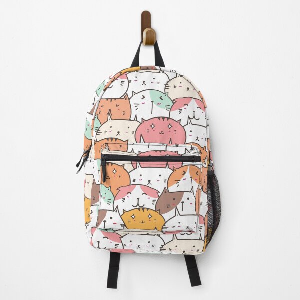 Item preview, Miaw Cat-tastic Wonderland - Whimsical Cat Pattern Design designed and sold by Adam Arts.