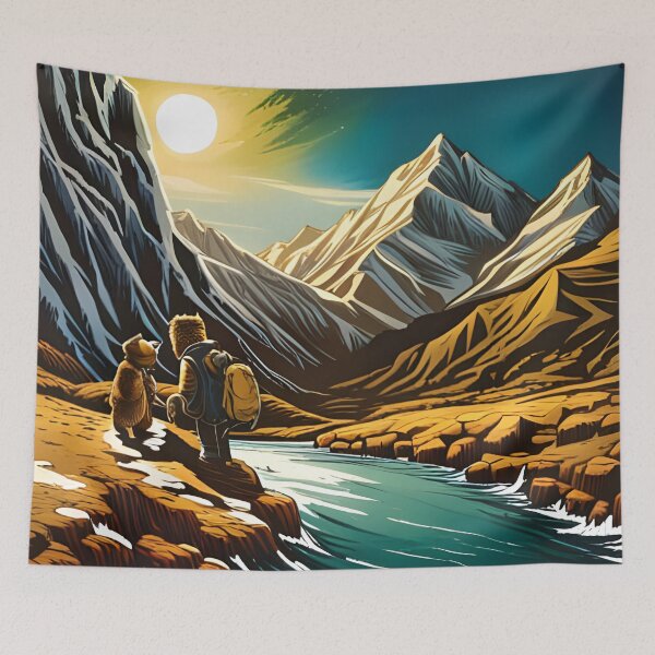 Item preview, Teddy in the Andes designed and sold by Colin Bentham.