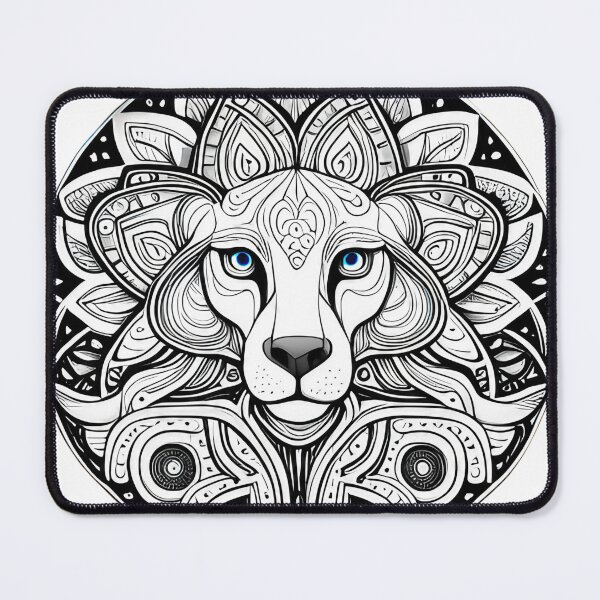 Artikelvorschau, Mandala-Kunst entworfen und verkauft von Posivibez Designs.