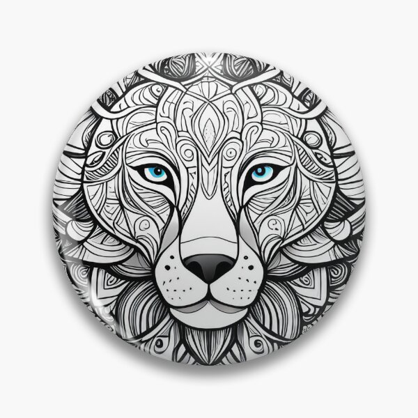 Artikelvorschau, Mandala-Kunst entworfen und verkauft von Posivibez Designs.