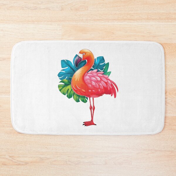Item preview, Charming Kawaii Flamingo | Cute Pink Bird | Tropical Vibes designed and sold by PopPopGfx.