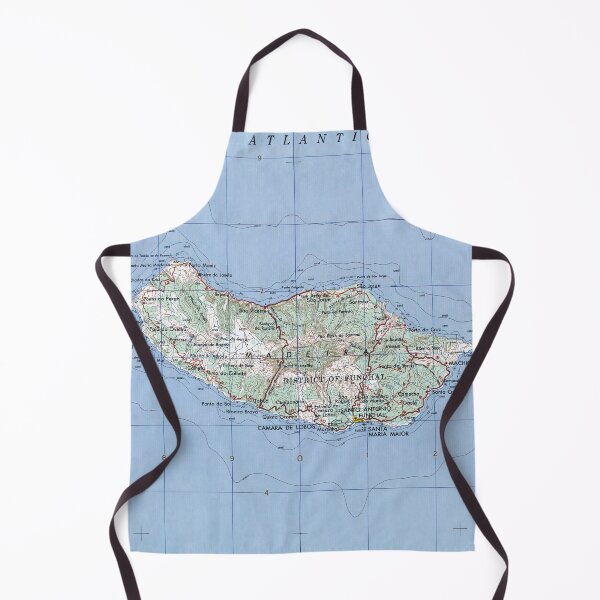 Item preview, Vintage Madeira Island Map (1904) designed and sold by BravuraMedia.