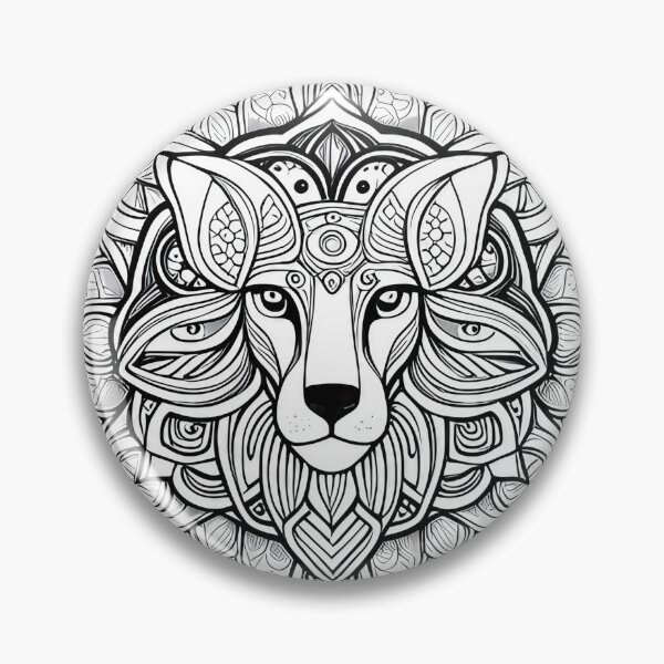 Artikelvorschau, Mandala-Kunst entworfen und verkauft von Posivibez Designs.
